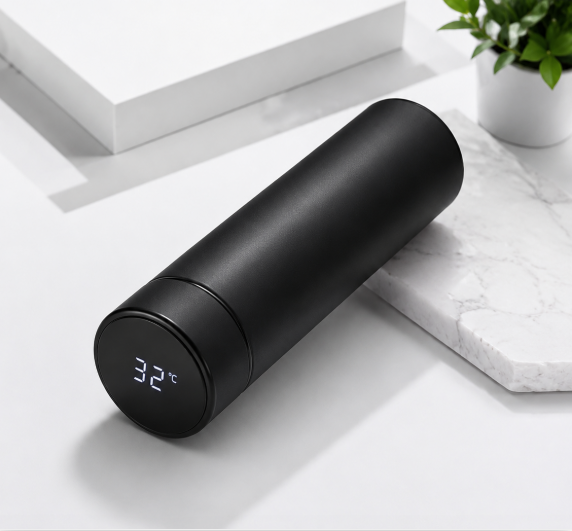 Intelligent  Bottle Stainless Steel Insulated Bottle Cup Temperature Display Vacuum Flask Coffee Mug
